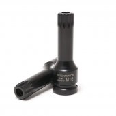 Головка-бита SPLINE глубокая ударная1/2", M5 с отверстием