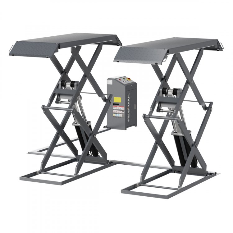 Напольный ножничный автомобильный подъемник, г/п 3.5 т WDK-505X Напольный ножничный автомобильный подъемник, г/п 3.5 т WDK-505X