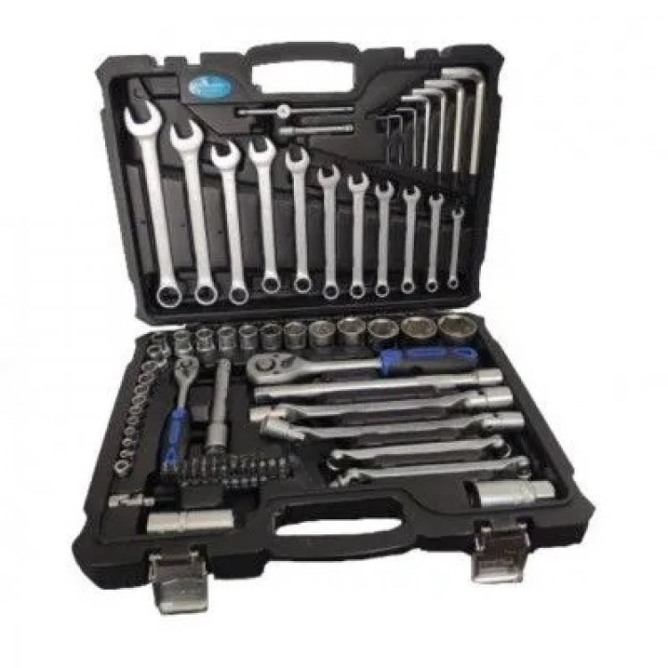 Набор инструментов 77 предметов 1/2 и 1/4 6гр маякавто 1/3