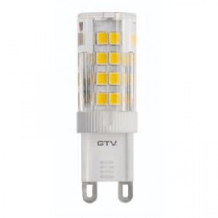 Лампочка светодиодная G9, SMD 2835, 3000K, 3,5W, AC220-240V, 360град, 320lm, 38mA
