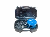 Лебедка механическая подвесная с фиксацией цепи натяжения, 1т (длина цепи - 2.5м) в кейсе Лебедка механическая подвесная с фиксацией цепи натяжения, 1т (длина цепи - 2.5м) в кейсе