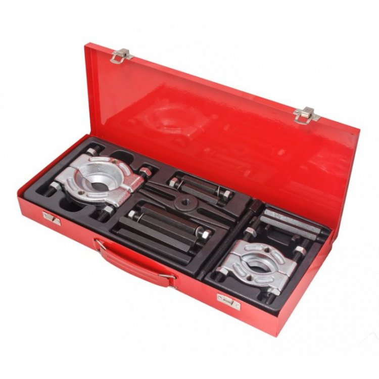Набор съемников сегментного типа (30-50мм, 50-75мм) 12пр., в металлическом кейсе