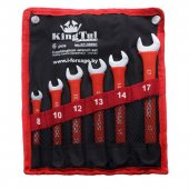 Набор ключей комбинированных 6пр. (8,10,12,13,14,17мм) на полотне Набор ключей комбинированных 6пр. (8,10,12,13,14,17мм) на полотне