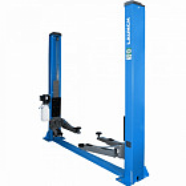 Подъемник двухстоечный LAUNCH TLT-240SB с нижней синхронизацией, г/п 4т. СИНИЙ