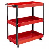 Тележка инструментальная металлическая 3-х полочная(733Х350Х780мм, max нагрузка 135кг)