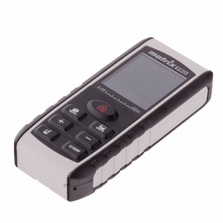 Лазерный дальномер LD-60, 60 м, с электронным угломером// Matrix Лазерный дальномер LD-60, 60 м, с электронным угломером// Matrix