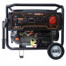 Бензиновый генератор FoxWeld Expert G9500-3 -  	 Бензиновый электрогенератор предназначен для выработки трёхфазного, электрического тока напряжением 400 В и частотой 50 Гц.   	 С его помощью можно осуществлять питание электроприборов, электроинструме