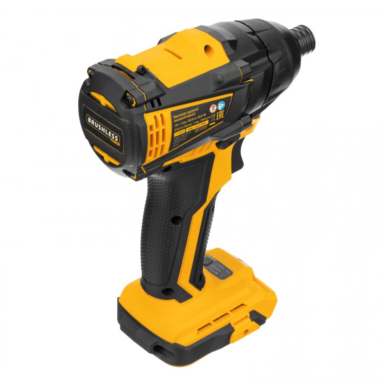 Винтоверт ударный аккумуляторный бесщет  CID-IB-200-0, 18В Li-Ion// Denzel