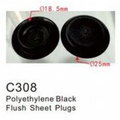 Клипса для крепления внутренней обшивки а/м универсальная пластиковая (100шт/уп.)