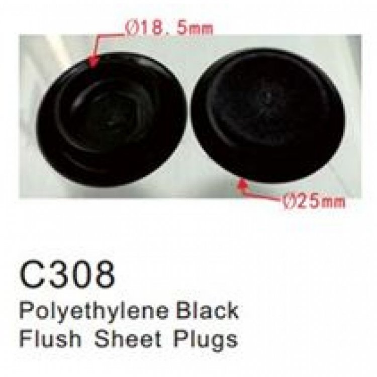 Клипса для крепления внутренней обшивки а/м универсальная пластиковая (100шт/уп.)