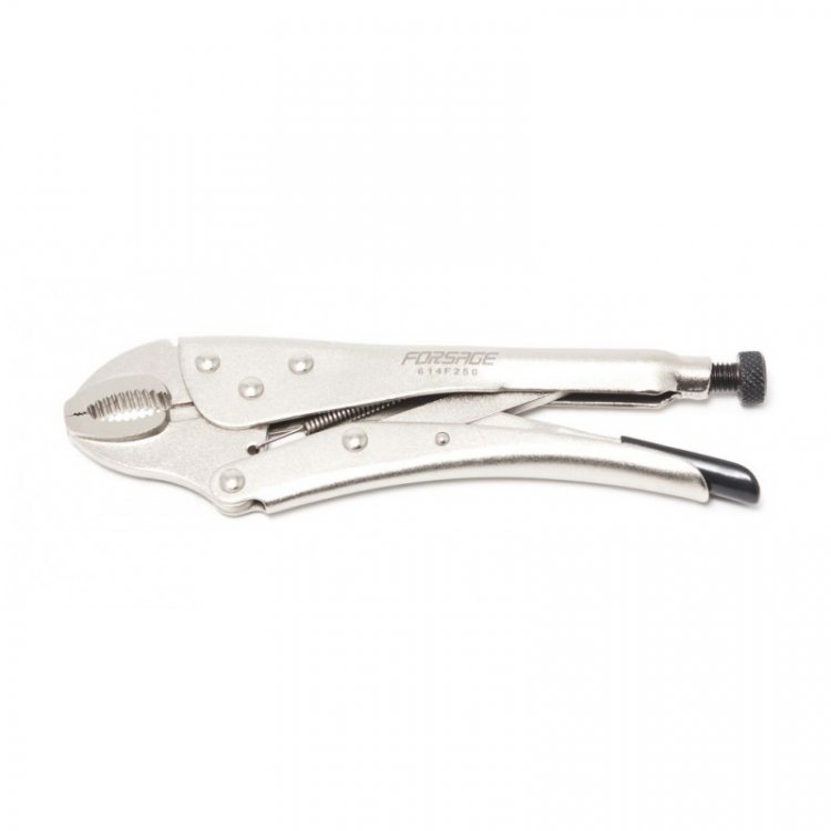 Зажим гейферный c "овальными губками" 7"-175мм, в блистере