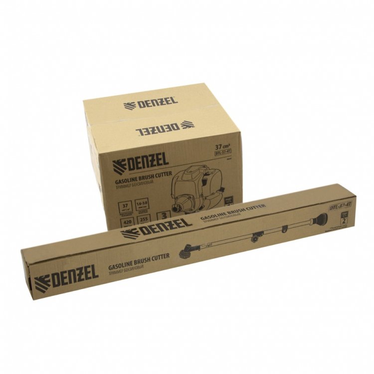 Триммер бензиновый DTL-43S, 43 см3, разъемная штанга// Denzel