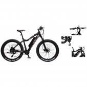 Электро-фэтбайк Riot-E(40 км\ч;до50км на заряде;48V\500W;10,4 Ah 48V;AL6061;Тормоза-Тектро,Shimano Acera;обода-26”х100ммалюм;покр.CST 26”х4”;до190см).