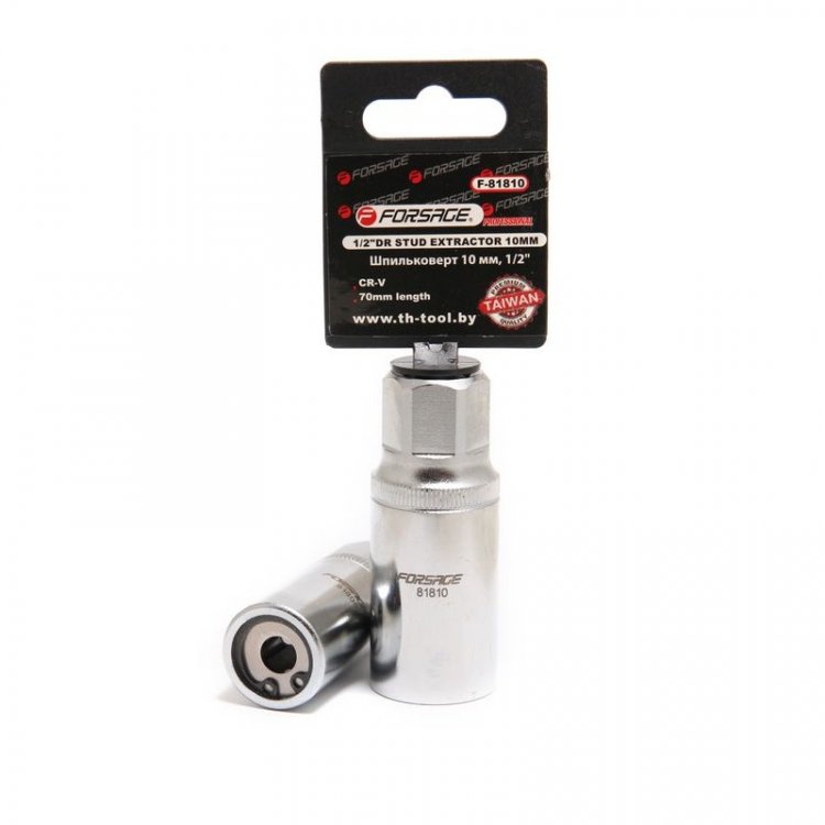 Головка шпильковерт 10мм,1/2",на пластиковом держателе Головка шпильковерт 10мм,1/2",на пластиковом держателе