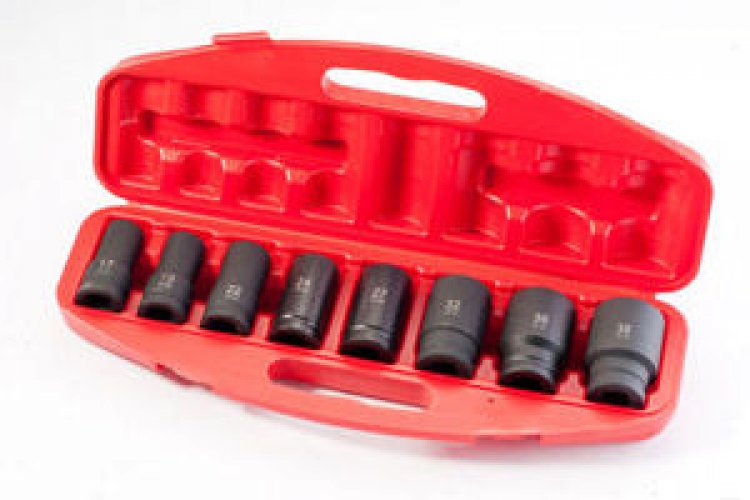 1" Набор головок ударных 8пр. (21,22,24,27,32,33,38,41мм)