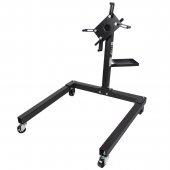 Стенд передвижной для разборки-сборки двигателей. Г/п 770 кг., кантователь управление механическое