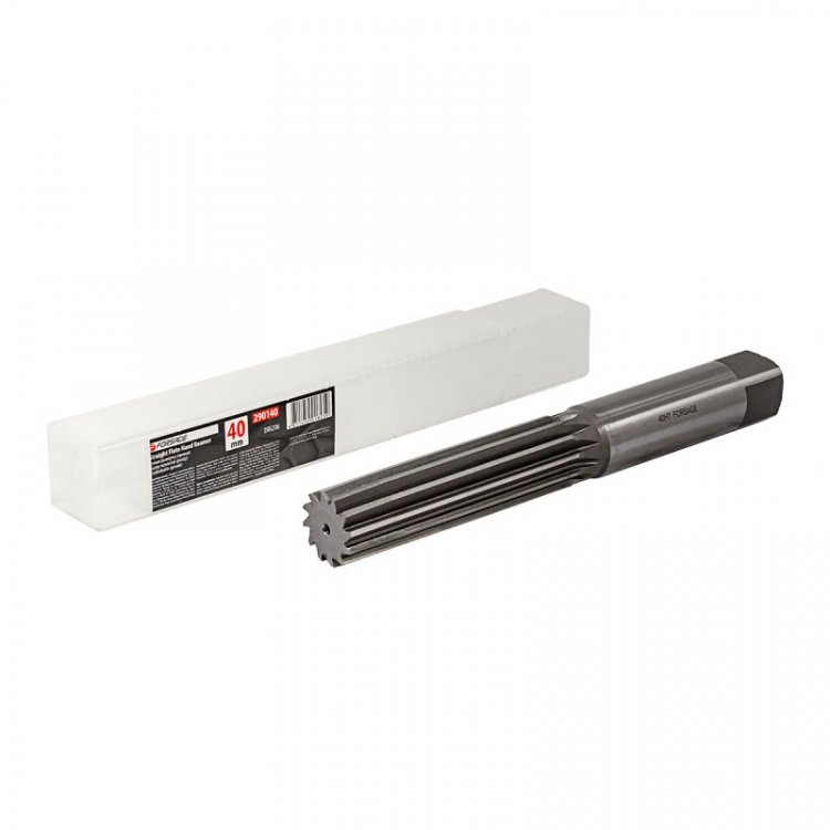 Развертка ручная (прямая) 40мм Profi, в пластиковом футляре