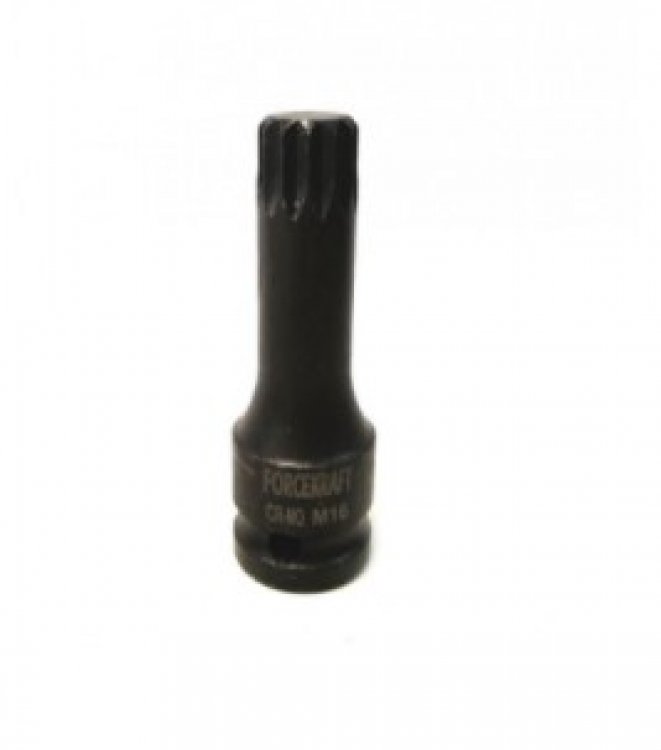 Головка-бита SPLINE ударная M6, 1/2" Головка-бита SPLINE ударная M6, 1/2"