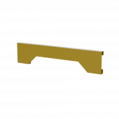 Фасад маленького ящика для верстака GAROPT, серия HARD, ЖЕЛТЫЙ