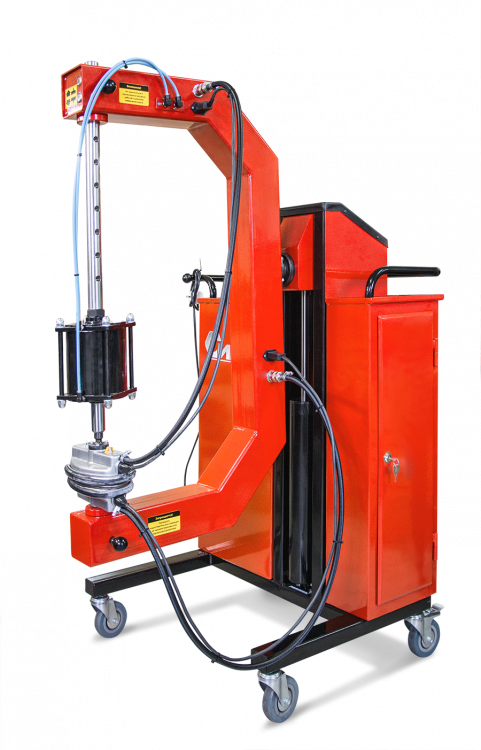 Эребус  (ВЭП4.000.000СБ) Электрический вулканизатор (220В, 1200Вт с двумя нагр. элементами t=145ºС и пневмоприводом, подкатной)