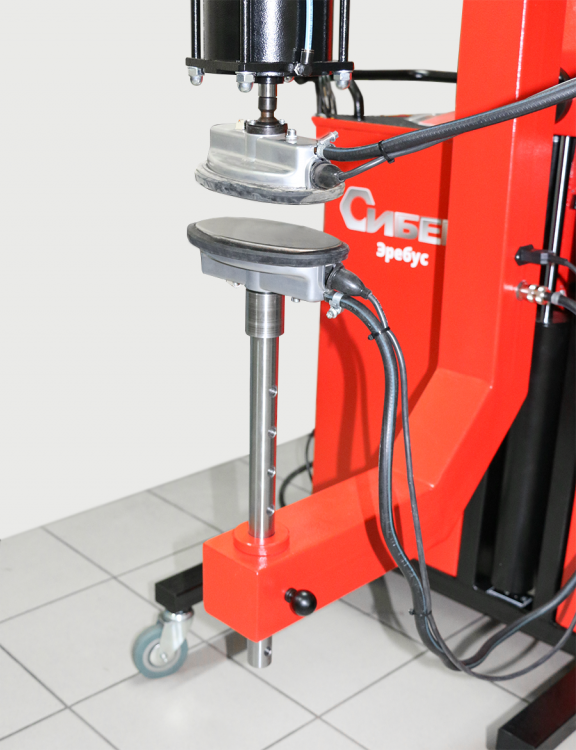 Эребус  (ВЭП4.000.000СБ) Электрический вулканизатор (220В, 1200Вт с двумя нагр. элементами t=145ºС и пневмоприводом, подкатной)