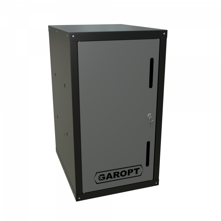 Тумба с дверью для верстака Garopt, серая Тумба с дверью для верстака Garopt, серая