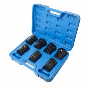 Набор головок для ступичных гаек 7пр.(55мм 6гр., 2-3/8" 6R, 2-1/2" 6R, 2-3/8" 6PT, 2-9/16" 6R, 2-1/2" 6PT, 2-3/4 6R),в кейсе Набор головок для ступичных гаек 7пр.(55мм 6гр., 2-3/8" 6R, 2-1/2" 6R, 2-3/8" 6PT, 2-9/16" 6R, 2-1/2" 6PT, 2-3/4 6R),в кейсе