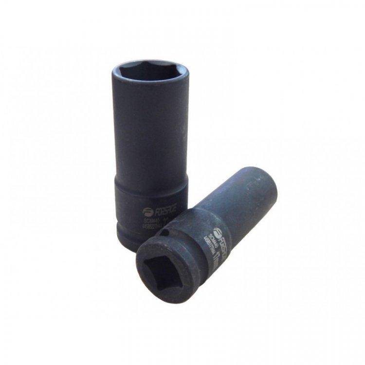 Головка ударная глубокая тонкостенная 21мм ( 6 гр.), 1/2" (80 ммL) сталь повышенной прочности 440SCM