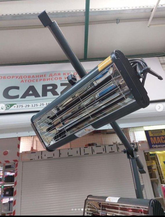 Инфракрасная коротковолновая сушительная установка для кузовного ремонта, модель : FY-2A арт. № HZ 19.4.101-1   horex