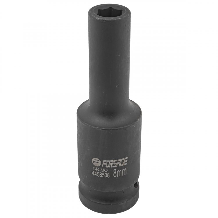 Головка ударная глубокая 8мм (6гр.), 1/2"