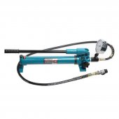 Насос гидравлический ручной с манометром(20-700bar,емкость масла-1л, длина-600мм,ширина-120мм,высота-240мм)