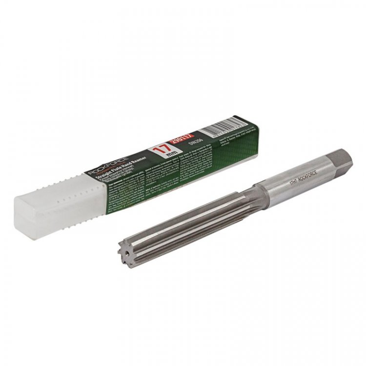 Развертка ручная (прямая) 17мм Profi, в пластиковом футляре