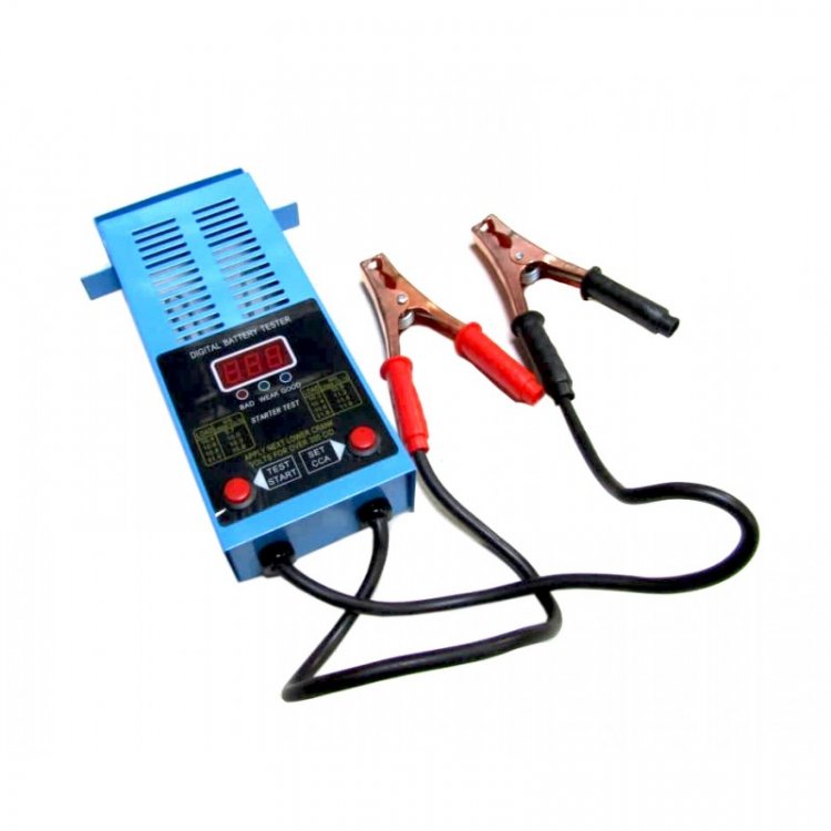 Тестер аккумуляторных батарей цифровой (12V, 125А) Тестер аккумуляторных батарей цифровой (12V, 125А)