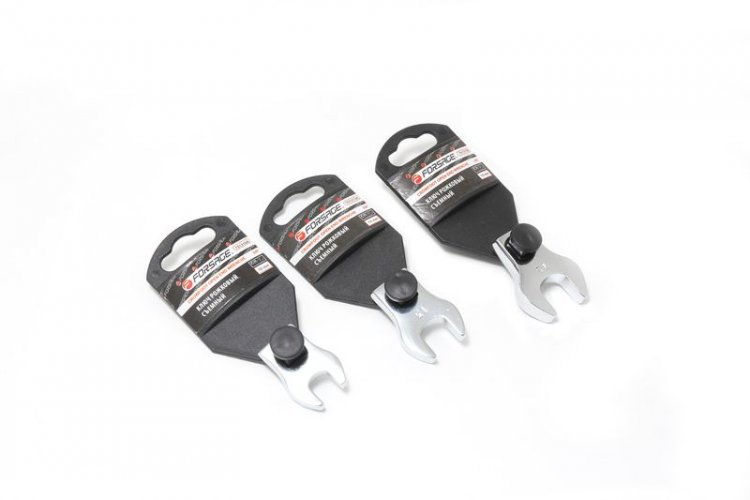 Ключ рожковый съемный 15мм, на пластиковом держателе