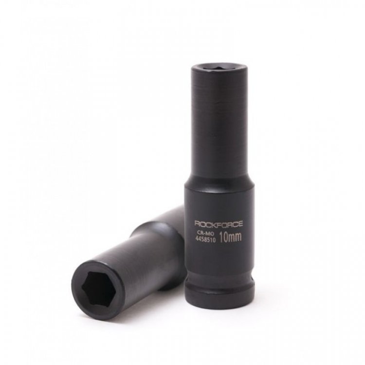 Головка ударная глубокая 10мм (6гр.), 1/2" Головка ударная глубокая 10мм (6гр.), 1/2"
