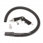 Пистолет пескоструйный пневматический (сопло: 4.5, 5мм, шланг со щупом для песка-1м, расход воздуха 160 л/мин), в блистере