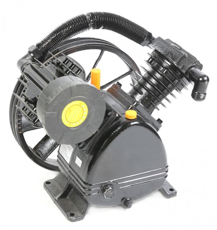 Голова компрессорная 2-х поршневая  (4кВт, производительность 480л/мин, давление 12,5бар)