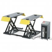 Подъёмник комплект ножничный г/п 3,5 т. шиномонтажный мобильный KraftWell арт. FORBI 3.5G/220