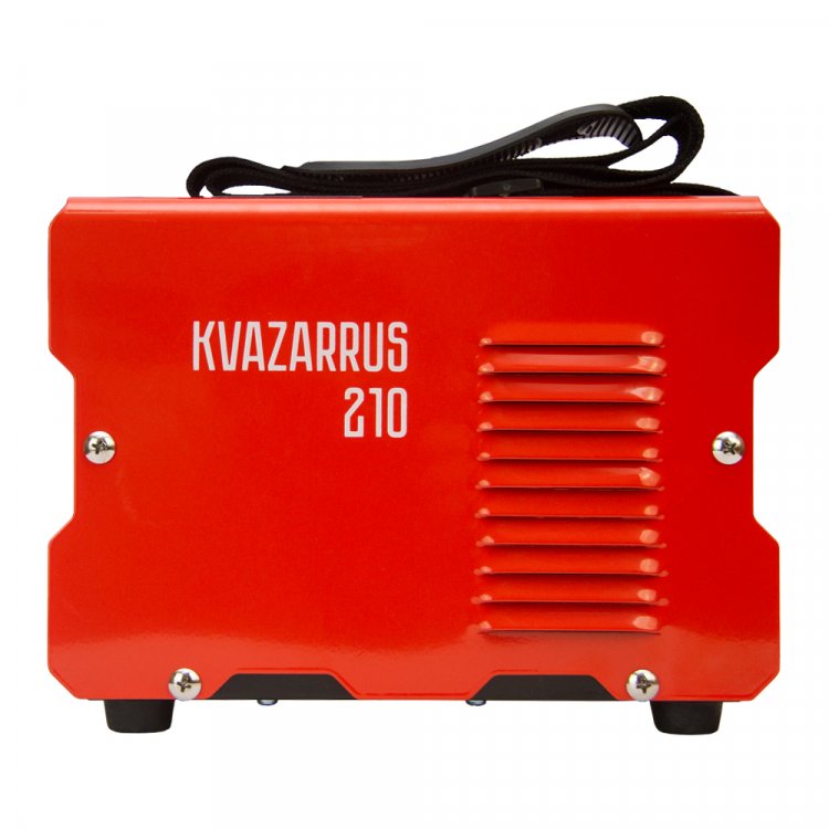 Сварочный аппарат KVAZARRUS 210 - Регулировка форсажа дуги (контроль стабилизации дуги). Горячий старт, антизалипание. Работает от 140В. MMA, розетки 25 мм2, напряжение питания: 220В±15%, Диапазон сварочного тока: 20-210А, ПВ: 60%, ремень для перенос Сварочный аппарат KVAZARRUS 210 - Регулировка форсажа дуги (контроль стабилизации дуги). Горячий старт, антизалипание. Работает от 140В. MMA, розетки 25 мм2, напряжение питания: 220В±15%, Диапазон сварочного тока: 20-210А, ПВ: 60%, ремень для перенос