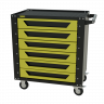 Gt6.yell Тележка инструментальная Garopt 6 ящиков ЖЕЛТАЯ, Серия "Low-cost"