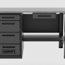 Верстак с ящиком однотумбовый 4 ящика серый 1400*700 Garopt, GT1400STY1Y4.grey