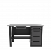 Верстак с ящиком однотумбовый 4 ящика серый 1400*700 Garopt, GT1400STY1Y4.grey