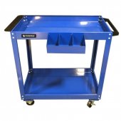 Тележка инструментальная 2-х полочная (350х770х820мм, размеры полок-60х350х700мм)