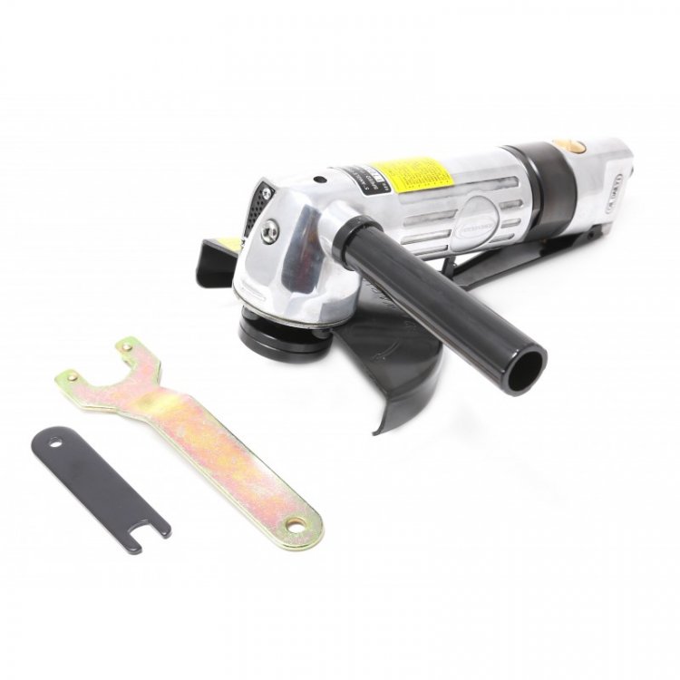 Пневмоотрезная машинка угловая 5" (12000 об/мин, 170л/мин, L-224мм, посадочная резьба М14х2.0)