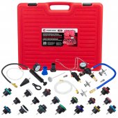 Набор приспособлений для тестирования систем охлаждения 28пр. (0-2.5bar), в кейсе Набор приспособлений для тестирования систем охлаждения 28пр. (0-2.5bar), в кейсе