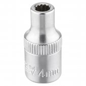 Головка 4мм (12гр.), 1/4" Головка 4мм (12гр.), 1/4"