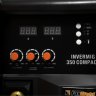 Сварочный полуавтомат Invermig 350 Compact - Компактный 350А полуавтомат 2-в-1. Сварочный ток 40-350 (MIG), 20-350(MMA). Сварка MMA и FCAW. Напряжение 380В. Регулировка индуктивности. Вес аппарата 26кг. Диаметр сварочной проволоки - 0,8 / 1,0 / 1,2мм