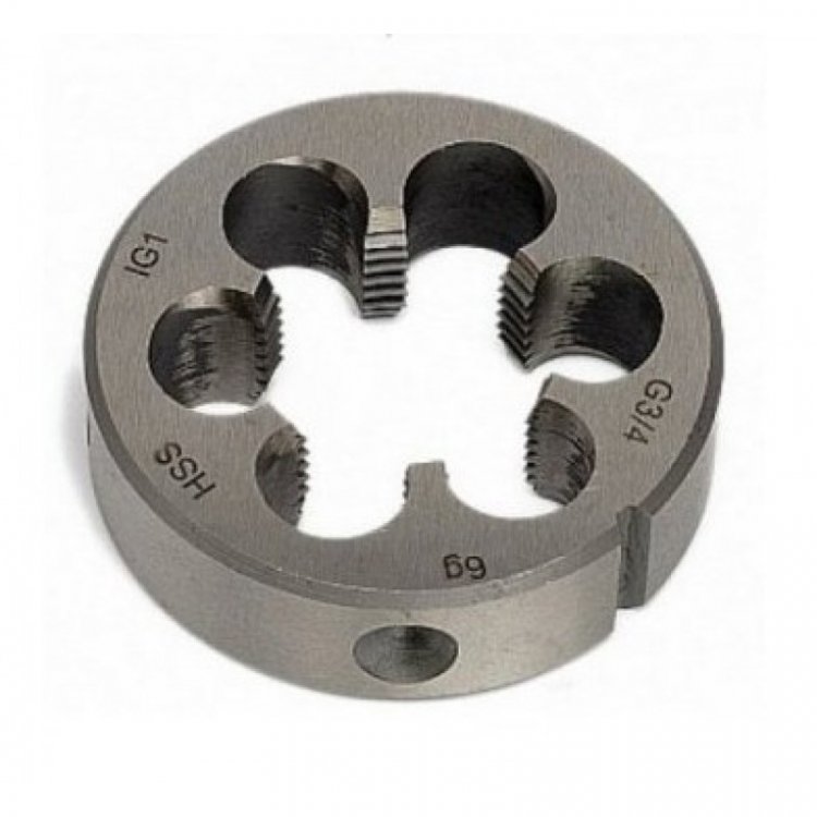 Плашка M9x1.0-Ø25мм, в пластиковом футляре