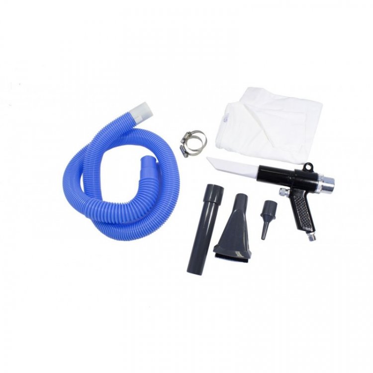 Пневмопылесос со сменными насадками 4пр(рабочее давл. 6.3Bar)