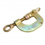 Захват для кузовных работ "струбцина" двухфункциональный (поперечное усилие 1т, продольное 3т)